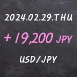 2024.02.29 USD/JPY FX 매매 결과